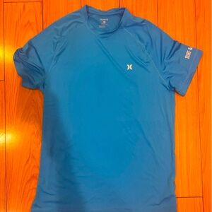 Men’s Hurley spf rashguard blue